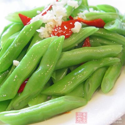 清炒四季豆