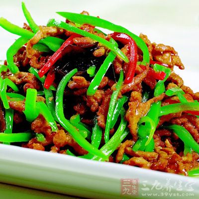 青椒炒肉絲——簡單家常菜 青椒炒肉絲——簡單家常菜