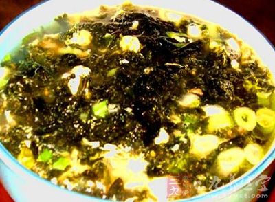 紫菜蔥花湯 紫菜蔥花湯