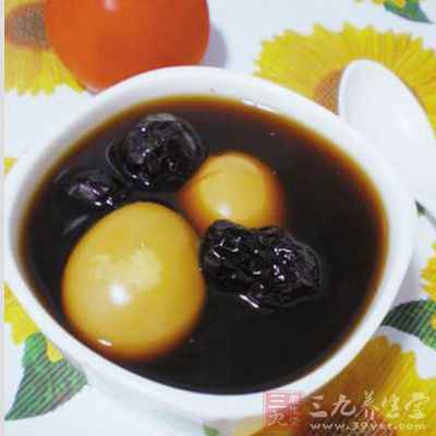 烏豆蛋酒湯具有調中、下氣、止痛功能