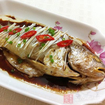 清蒸黃花魚