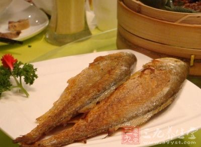 鹽煎小黃花魚 鹽煎小黃花魚