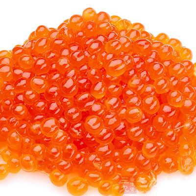 原料:魚籽50克 原料:魚籽50克