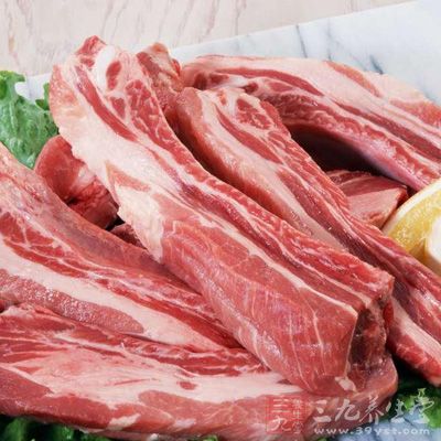 食材：新鮮的排骨 500克