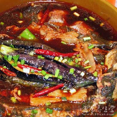 鲶魚炖茄子做法二