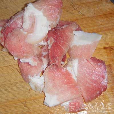 五花肉切片 五花肉切片