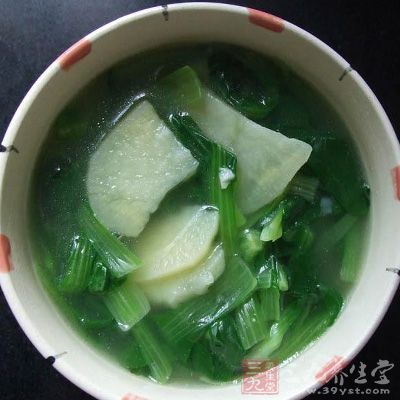 雞毛菜土豆湯
