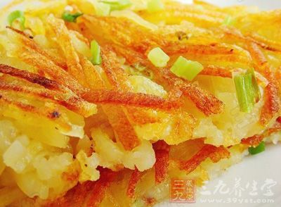 健康早餐美味土豆餅
