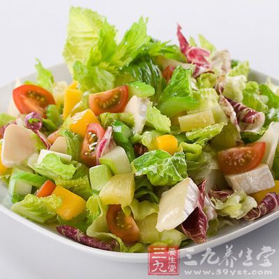蔬菜沙拉的制作過程