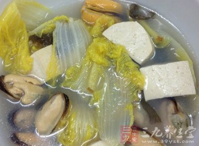 紫菜海蛎豆腐湯 紫菜海蛎豆腐湯