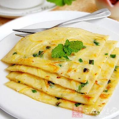 五香豆腐絲蛋餅的制法