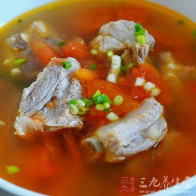 家常番茄排骨湯的制作方法