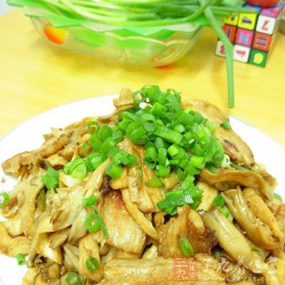 絲瓜平菇炒肉片