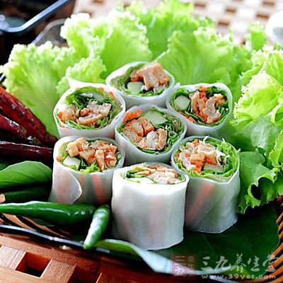生菜壽司的制作方法