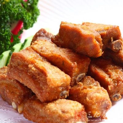 家常椒鹽排骨的制作方法