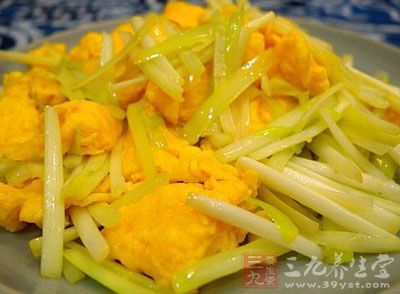 韭黃炒蛋不僅口感佳，還有益智補腦