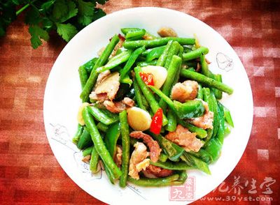 豆角炒肉片 豆角炒肉片