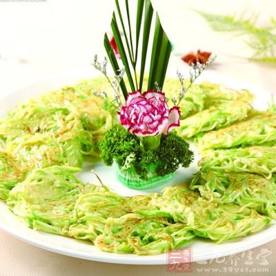 西葫蘆蛋餅的制作方法