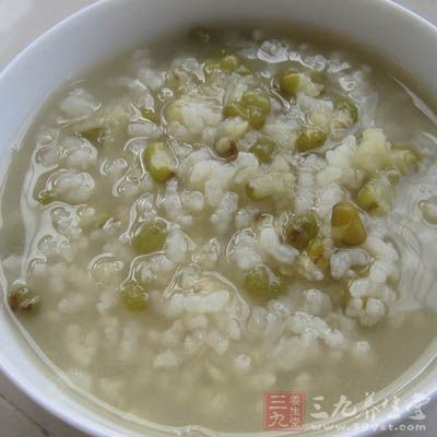 稻米綠豆粥的注意事項