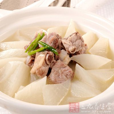 蘿卜排骨湯的制作方法