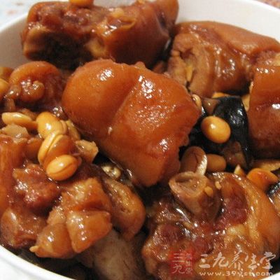 黃豆炖豬蹄的制作方法