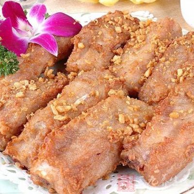 家常蒜香排骨的制作方法