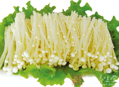 金針菇能有效地增強機體的生物活性,促進體內新陳代謝 金針菇能有效地增強機體的生物活性,促進體內新陳代謝