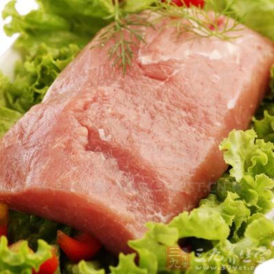 豬肉具有滋陰、潤燥的功能
