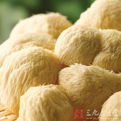 原料：水發猴頭菇350克