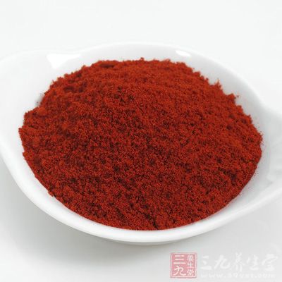 准備好的辣椒粉20公克