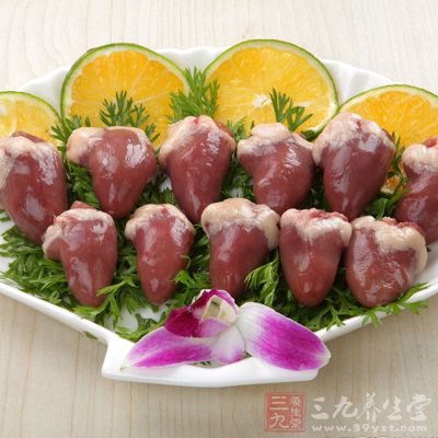 雞心有調低血壓 ，緩沖貧血，有利於生長發育