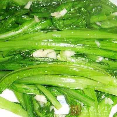 家常蒜蓉油麥菜的制作方法