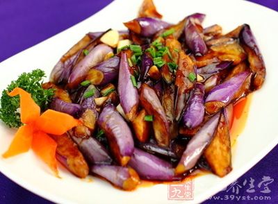 醬爆茄子的制作方法