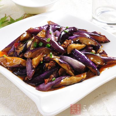 醬爆肉末茄子的制作方法