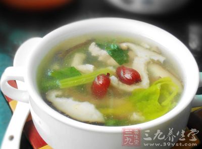 雞肉青菜粥