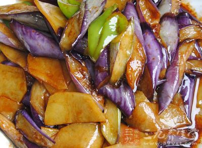 茄子燒土豆的制作方法