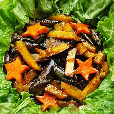 家常茄子燒土豆的制作方法