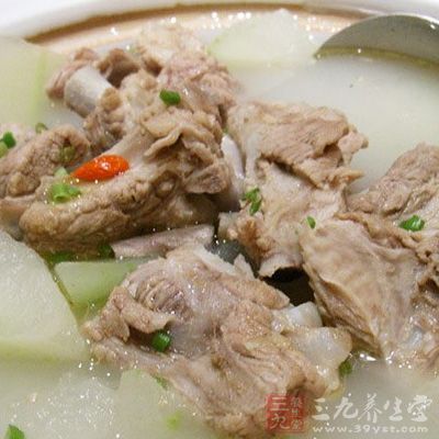 家常冬瓜排骨湯的制作方法