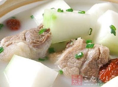 冬瓜排骨湯的制作方法