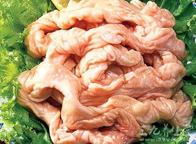豬大腸可用於治療虛弱口渴、脫肛、痔瘡、便 血、便秘等症