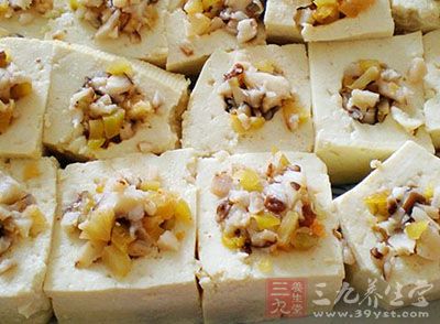香菇釀豆腐