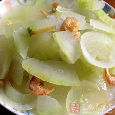 海米冬瓜湯的制作方法
