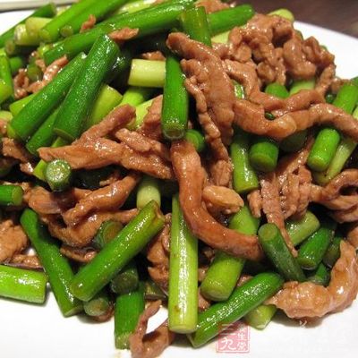 蒜薹炒肉的制作流程 蒜薹炒肉的制作流程