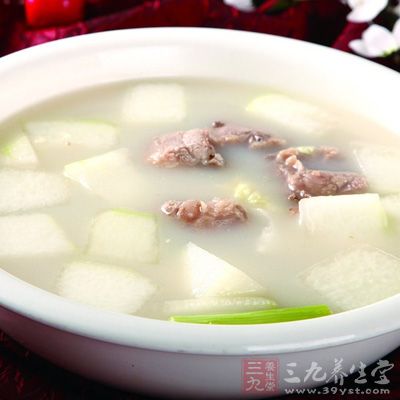 冬瓜排骨湯的制作方法
