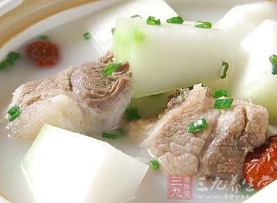 冬瓜排骨湯的制作方法