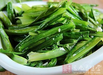 蒜蓉油麥菜的做法