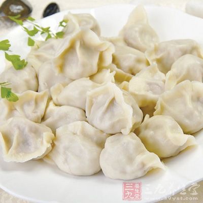 韭菜豬肉餃子的制作方法