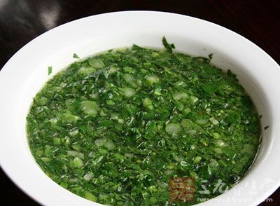 星期一：早餐青菜汁健腸道