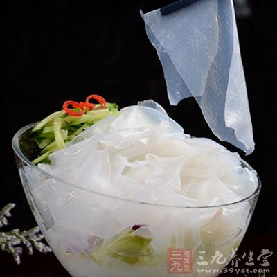 綠豆粉皮一小把