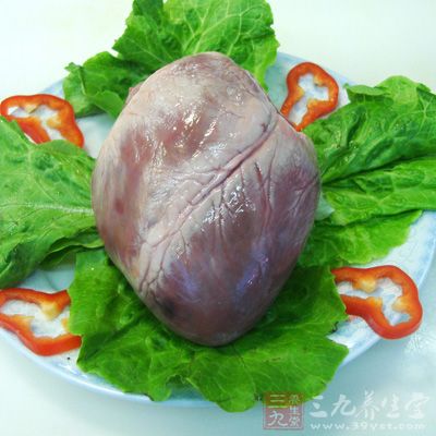 食用豬心可以治療失眠和心悸